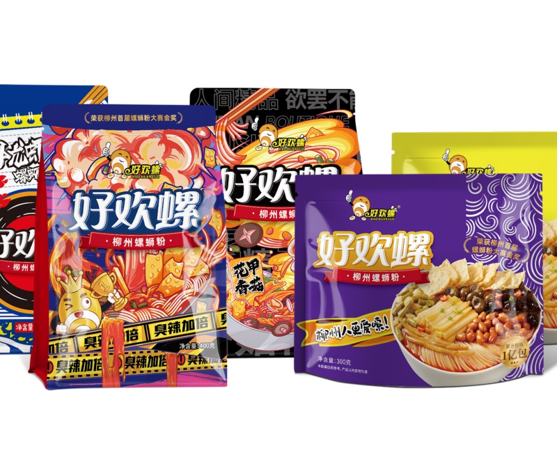 好欢螺包装设计升级案例｜领先品牌，更要重新设计包装信息设计