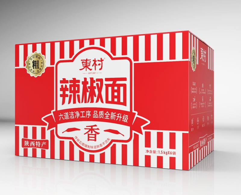 东村辣椒粉包装设计案例｜用终端视觉打造货架竞争力
