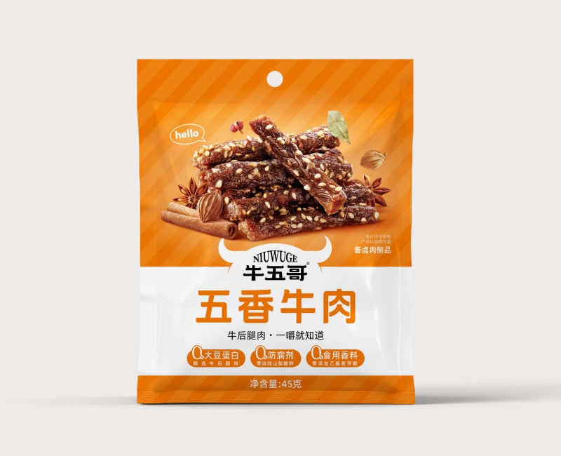 牛五哥牛肉干案例｜包装如何打造战略大单品竞争力